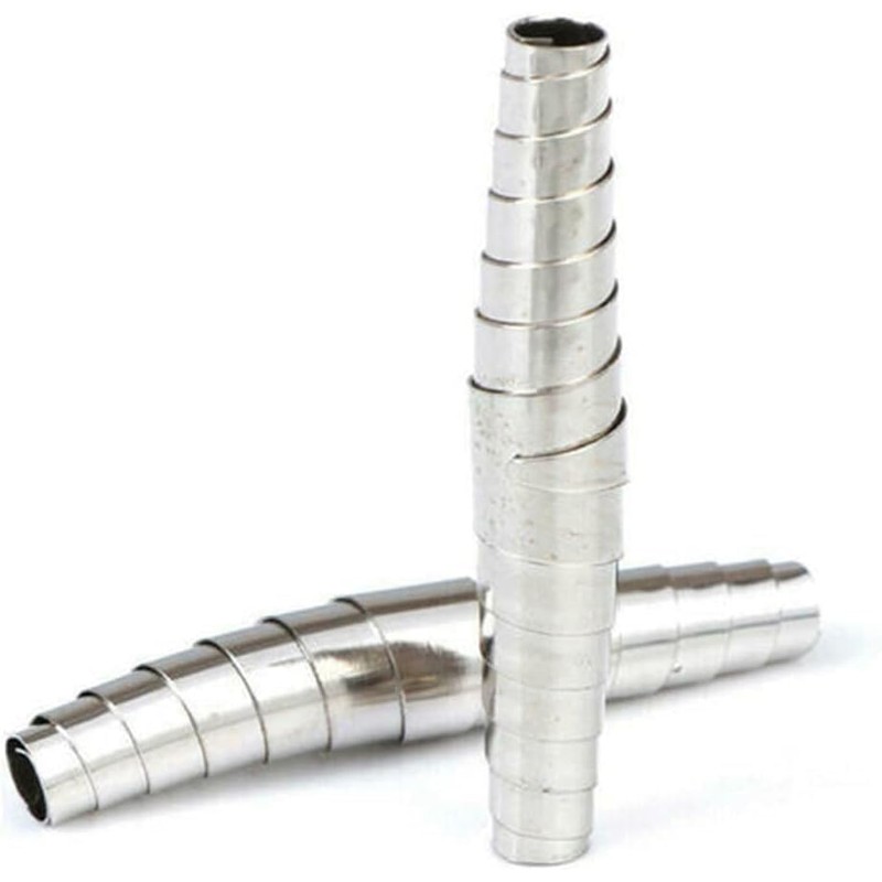 6Pcs Silver Replacement Volute Spring Stainless Steel Pruner Replacement Spring,