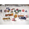 Mille Ti Rana Signs Toy Mini Car Play Road Signs