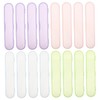 TOVINANNA 20pcs Plastic Tweezer Case with Separate Compartments for Eyelash