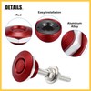 REPAIROCK Red Bumper Quick Release Lock Latch Aluminum Alloy Hood