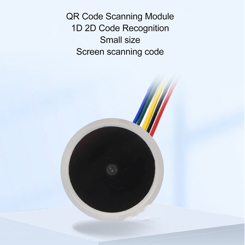 Round 1D 2D Codes Scanner Module High Accuracy Easily Read
