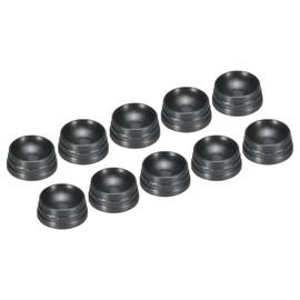 sourcing map Ball Stand Holders Displays Base Diameter 2.5cm Black for Crystal Ball Stone Pack of 10