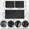 Unbranded 3x Car SUV Divider Curtains BlACK Sun Shade Side
