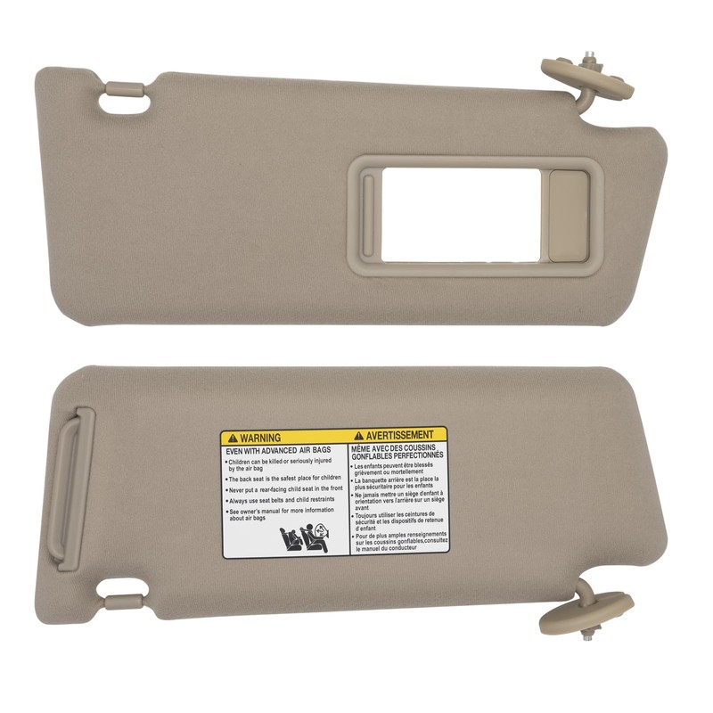 NHILES Left Driver & Right Passenger Side Sun Visors Compatible