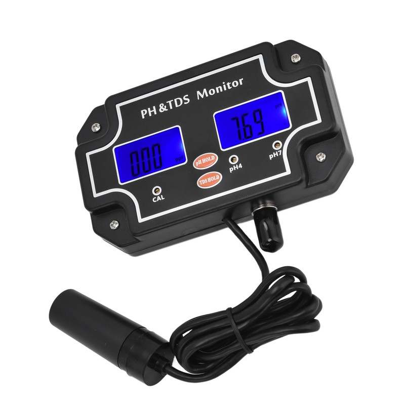 PH TDS Monitor LCD Digital Multifunctional Water Quality Analysis Tester