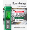 TESMEN Voltage Tester, TN-213 Non-Contact Voltage Detector, Electrical Tester, AC