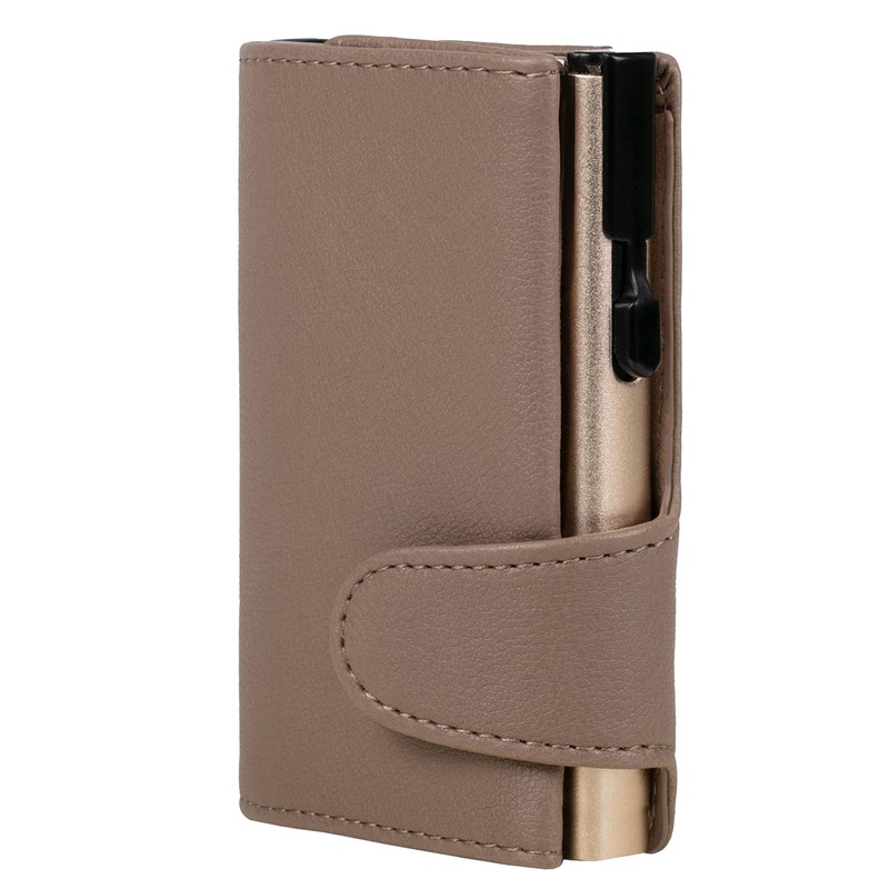 ClickSafe Unisex Coin Purse Travel Accessory Wallet, gray