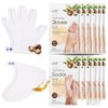 Epile Hydrating Hand and Foot Mask for Dry, Overworked and Softening Self Care Gift for Women Spa Kit Stocking Stuffer Moisturizing Gloves 6 Socks, 1 Piece, 6 Pack / 에필 수분 공급 핸드 앤 풋 마스크 건조하고 과로한 를 위한 및 부드럽게 하기 여성용 셀프 케어 선물 스파 키트 스타킹 스터퍼 보습 장갑 6개 양말, 1개, 6개입