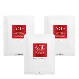 FROMNATURE AGE Treatment Facial Mask (Pack of 3)