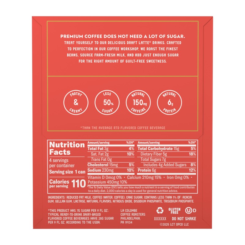 La Colombe Triple Draft Latte - 9 Fl. Oz. 4