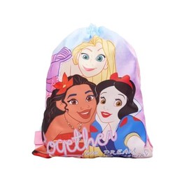 Armona Trading LTD Girls Princess Gym Bag Drawstring PE School Trainers Activities