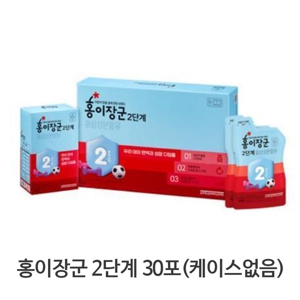 CheongKwanJang General Hongi Stage 2 20mlx30 packets (case not included) / 정관장 홍이장군 2단계 20mlx30포(케이스 미포함 )