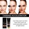 Sunbed Tanning Accelerator - Sunbed Cream with Bronzer - Sun