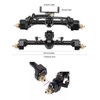 RC Car Metal Complete Front Rear Portal Axle Set Assembly