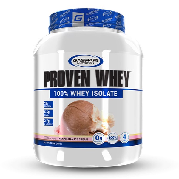Gaspari Nutrition Gaspari Nutrition Proven Whey, 100% Hydrolyzed Whey Isolate,