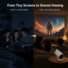 HY300 Pro+ Projector for Home Entertainment - 720P Android 14