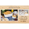 Engraved Ceramic Bread Box for Kitchen Countertop - Multipurpose Bread