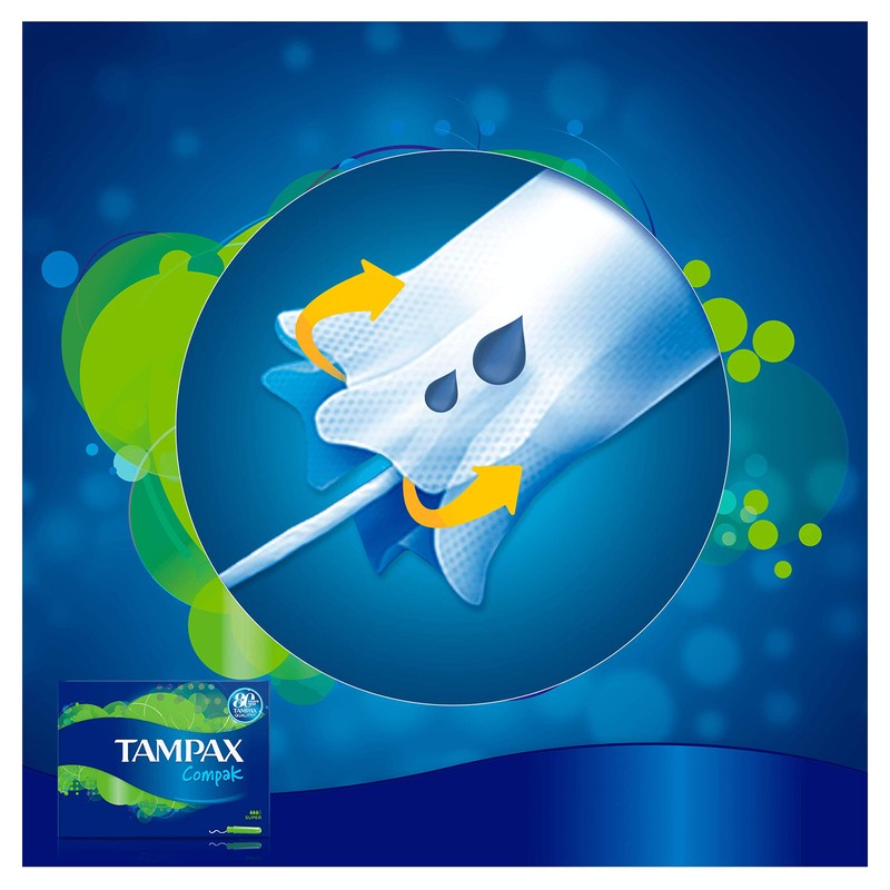 TAMPAX COMPAK SUPER 36