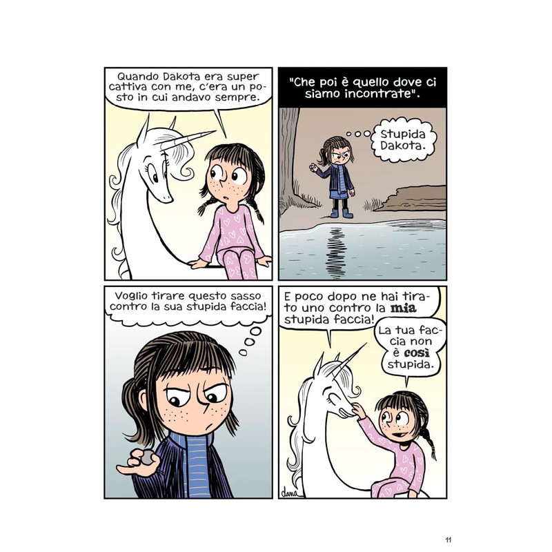 EMMA E L'UNICORNO. A RUOTA LIB