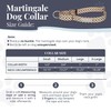 Lucky Love Dog Martingale Dog Collar - Adjustable, No-Slip, Durable,