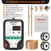 P4 Electric Fence Energizer Smart Fencing System with grounding Systems