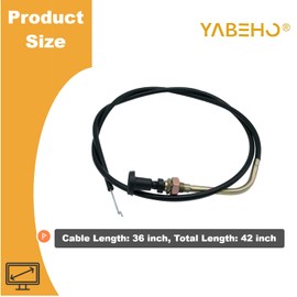 112-9753 Choke Cable for Toro TimeCutter Lawn Mower SS5000,74365,74366,74374,74376,74386,74387