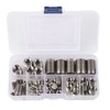 50 Pieces Stainless Steel Thread Insert Set, 302 Stainless Steel