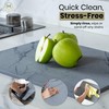 Stone Drying Mat for Kitchen Counter - Non Slip Diatomaceous