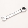 FLZOSPER 9/32-inch SAE Stubby Box End Head Geared Wrench, 72-Tooth