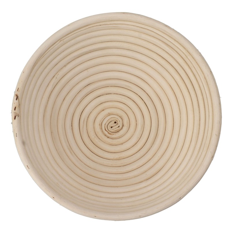 Round Bread Proofing Basket with Liner Cloth Dough Rising Rattan