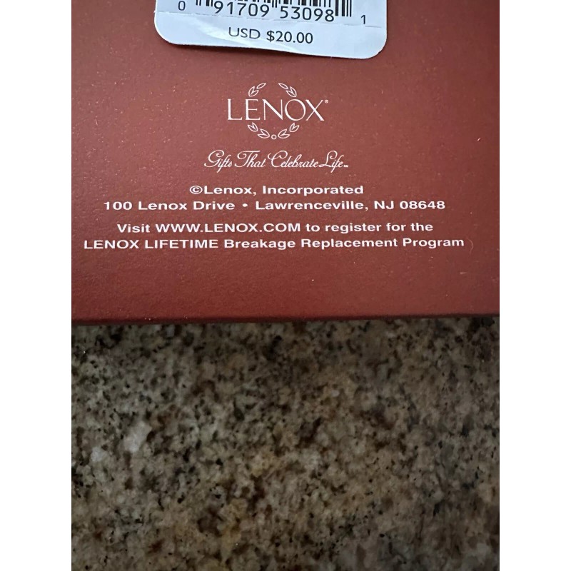 Lenox for the Holidays Snow Lights TEA LIGHT CANDLE HOLDER