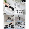 PureSwirlz 4 Pack Replacement Brush Heads for PureSwirlz Bathroom Cleaning