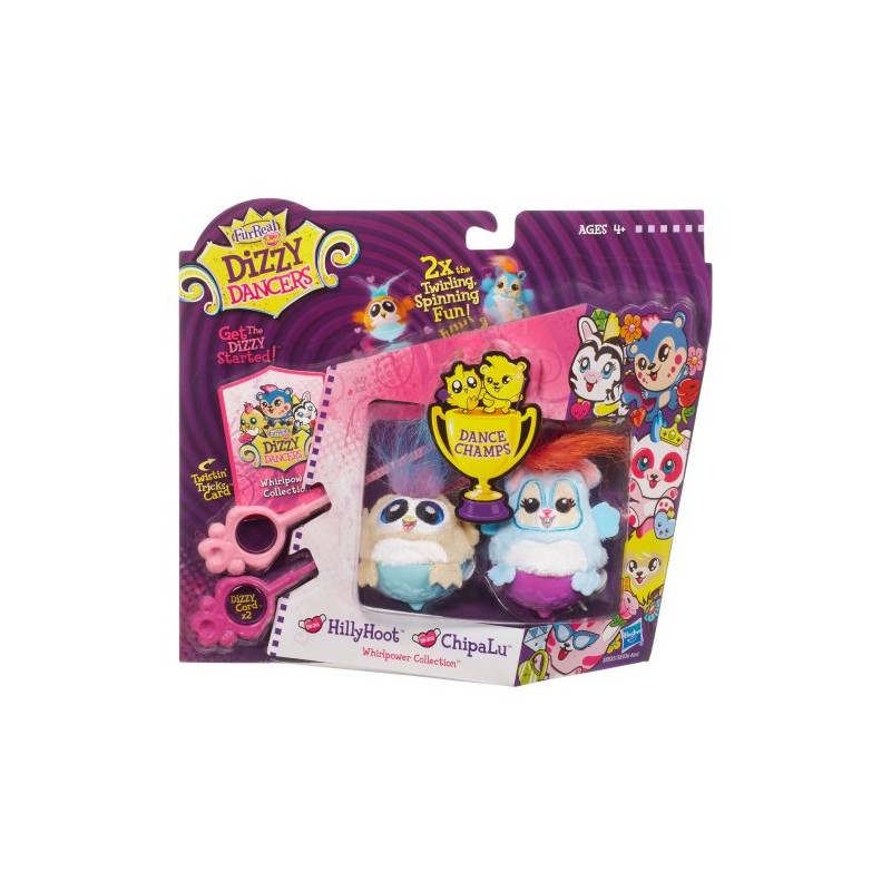 FURREAL FRIENDS DIZZY DANCERS HILLYHOOT CHIPALU WHIRLPOWER