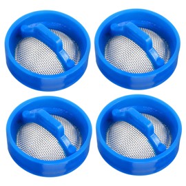 Operitacx Inlet Valve Filter Strainer for Washing Machine, Highly Efficient Filtering for Models, Protects Impurities, 4 Pieces