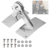 Stainless Steel Grill Lid Hinge Kit Compatible with We-BER Smokey
