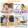 SuzziPals Heatable & Coolable Orange Cat Stuffed Animal, Cat Heating