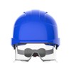 JSP EVO VISTAlens EN 397 Safety Helmet with Integrated Eyewear