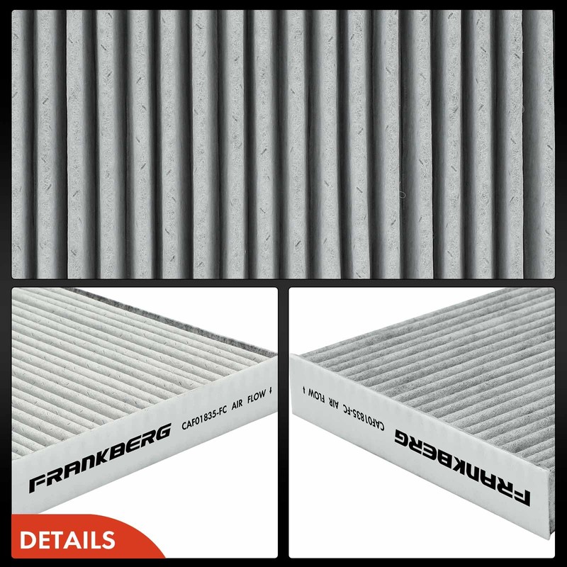 Frankberg Cabin Air Filter Pollen Filter with Activated Carbon Compatible