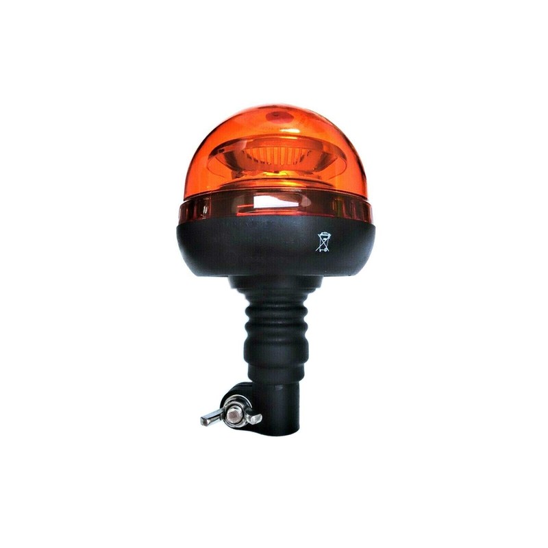 Orange LED Rundumleuchte Warnleuchte 45 LED 12V 24V R65 R10