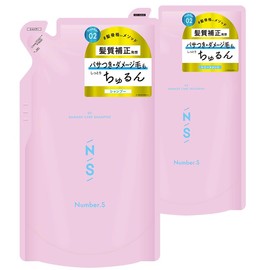 [Official] Number S Damage Care, Shampoo & Treatment Refill Set, 13.5 fl oz (400 ml) + 14.5 oz (400 g)