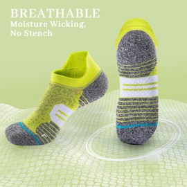 YESGG Ankle Socks for Women, Girls Socks White Socks Running Socks Womens Socks for Girls Cotton Sock Hiking Socks Athletic Socks Women Socks for Girls Ankle Socks for Women Girls Socks 8-10 Years Old