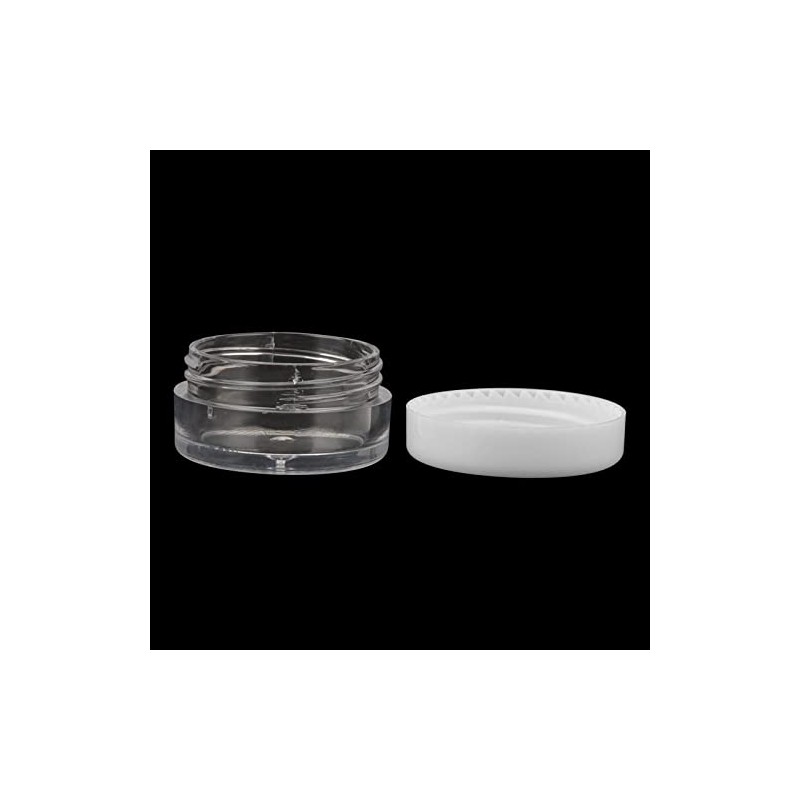 MANCHAP 120 PCS 5ml Cosmetic Sample Pots, 5g Mini Plastic