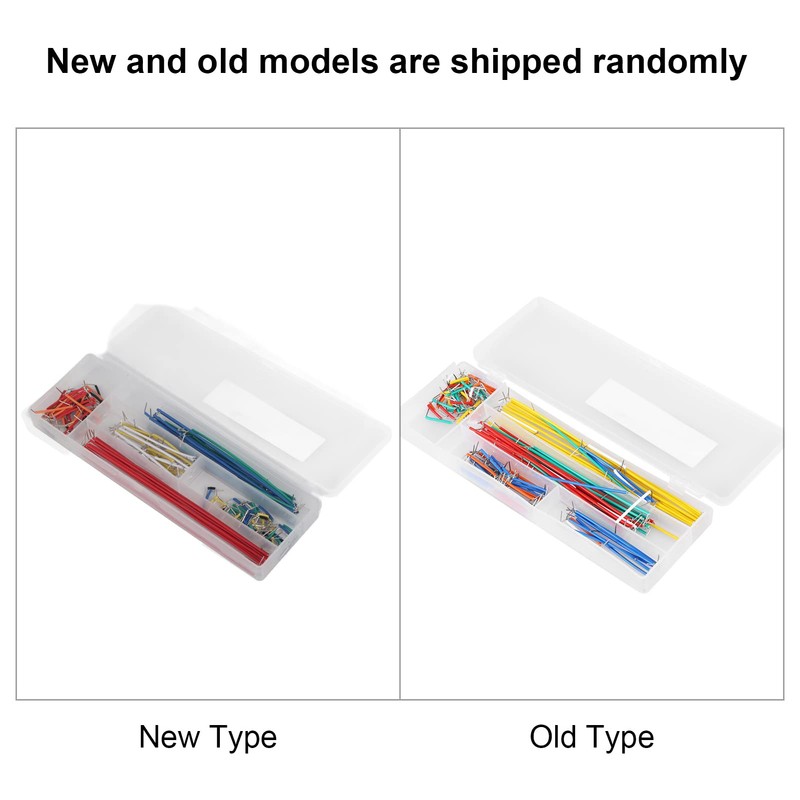 140 Pcs Breadboard Jumper, Jumpers Wire Kit 14 Lengths Assorted