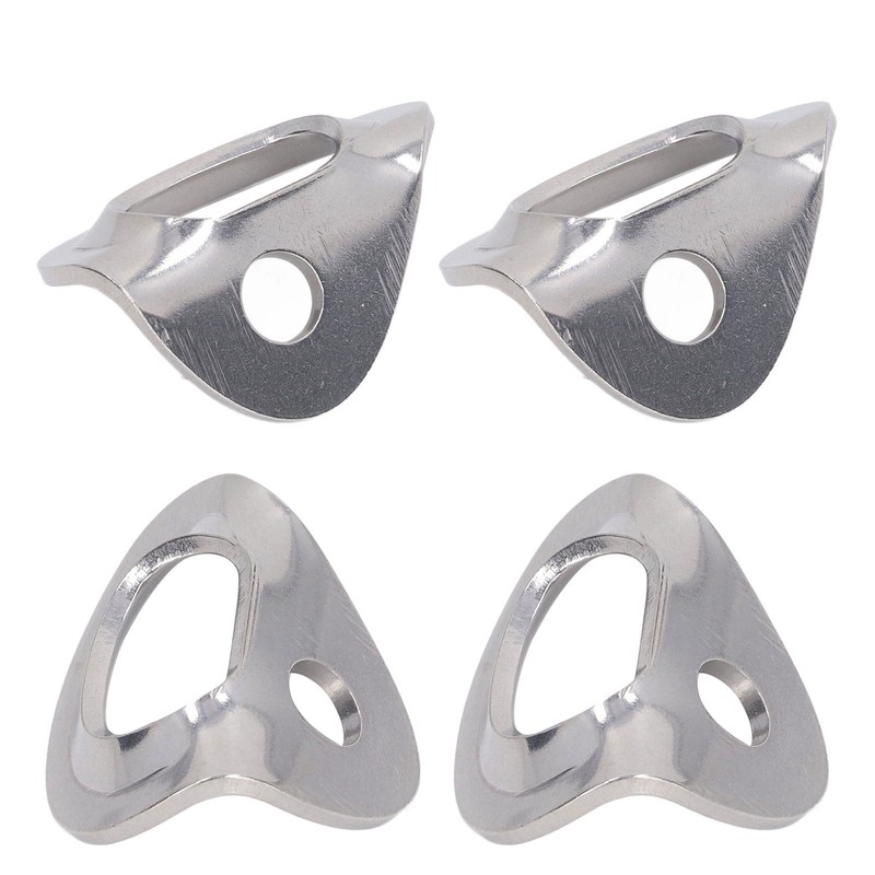 10Pcs Climbing Hanger Lightweight Stainless Steel Rock Climbing Anchors for