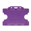 ALG ID Cards® Purple Double Sided/Dual Sided Rigid Purple ID