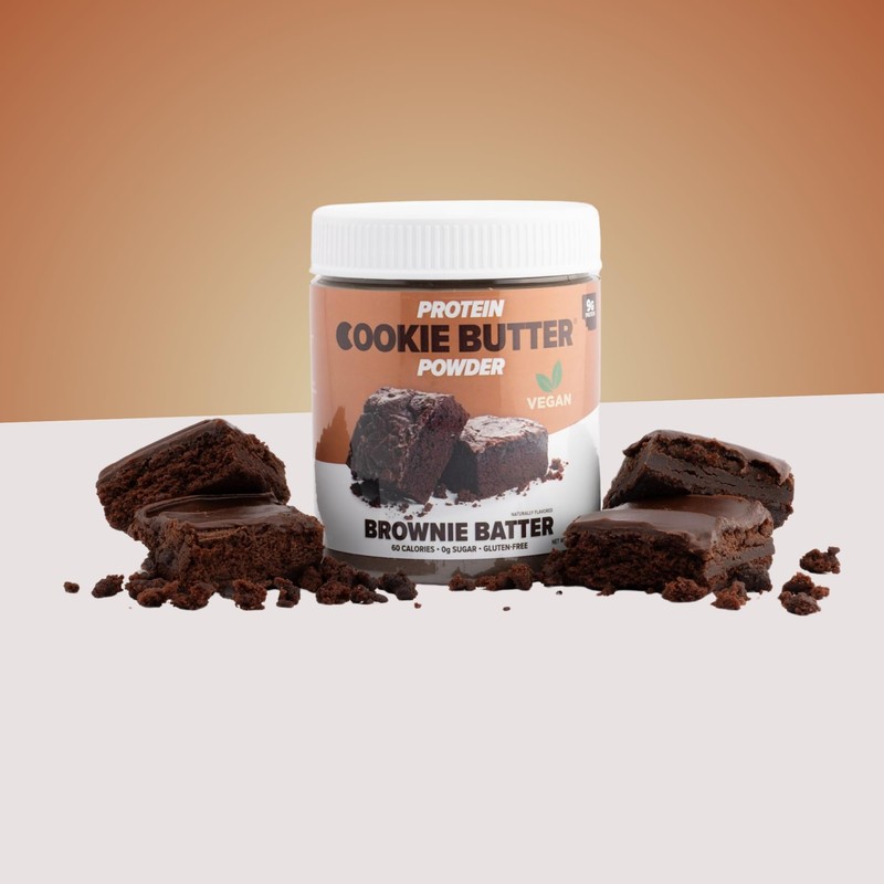 Flex Vegan Protein Cookie Butter Powder - Brownie Batter |
