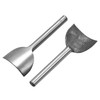 sourcing map 7 Piece Arc-shaped Leather Striking Set 10 mm