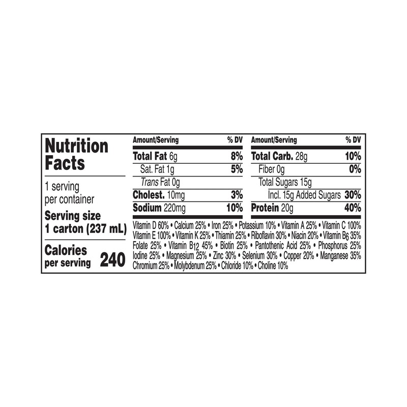 BOOST High Protein Balanced Nutritional Drink, Rich Chocolate, 8 Ounce