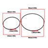 VGOL Pack of 4 replacement belts for cassette players, replacement