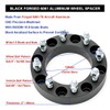 VLAOSCHI Black Forged 8x170 to 8x6.5 Wheel Adapters 2 Inch